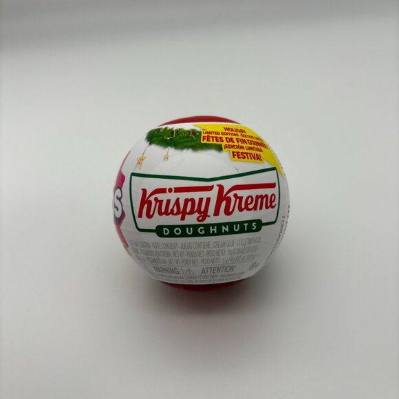Mini Brands Krispy Kreme Create Christmas Edition Blind Ball Surprise Capsule - Picture 4 of 5